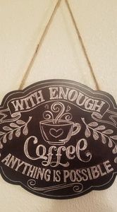 Coffee sign